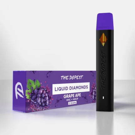 Grape Ape 2G Liquid Diamonds Disposable