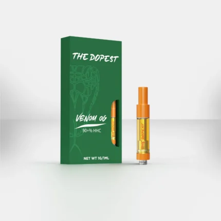 Venom OG Strain - Indica HHC Vape Cartridge