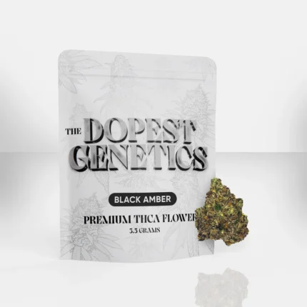 Premium Black Amber Strain Indica Flower