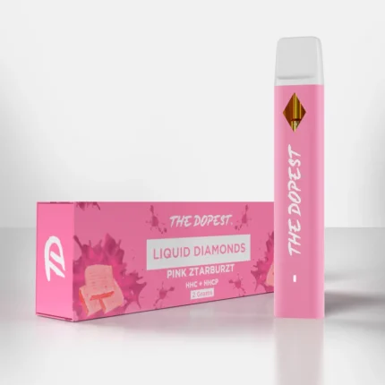 Pink Ztarburzt 2G Liquid Diamonds THC Vape